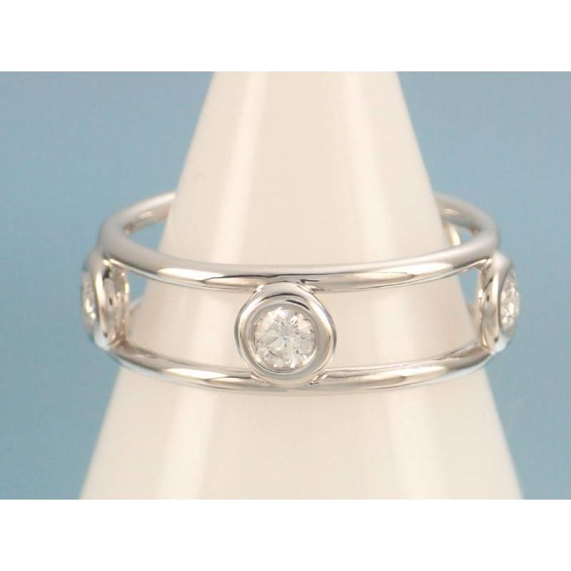 TIFFANY&Co.（ティファニー） 新品同様 ダブルワイヤー ダイヤ5P
