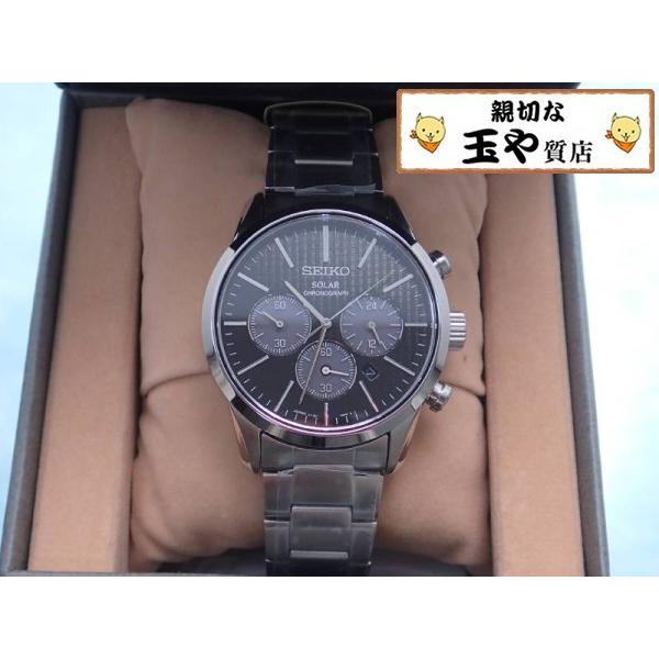SEIKO（セイコー） 新品 スピリット スマートソーラーV175-0BJ0 クロノ