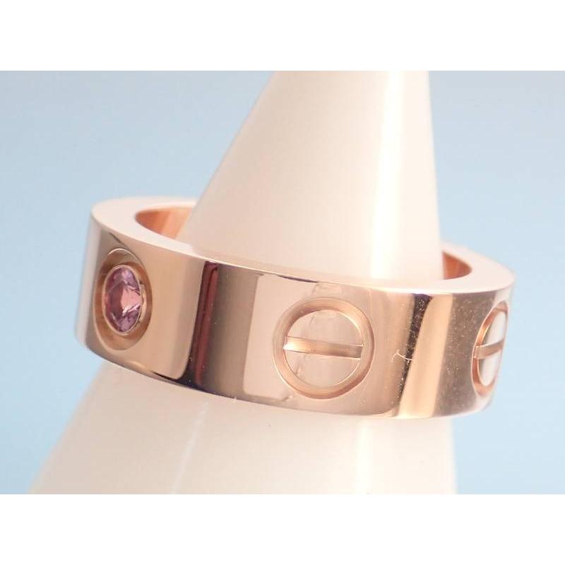 Cartier　ラブリング　11号　ピンクサファイヤ Cartier ラブリング 11号 ピンクサファイヤ カルティエ ピンク