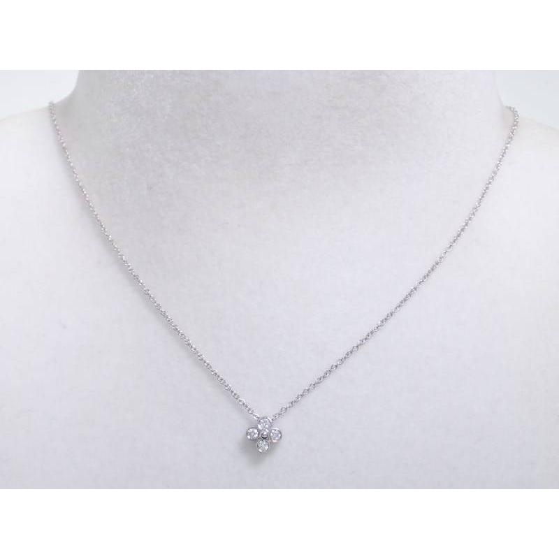 TIFFANY&Co.（ティファニー） ダイヤ 4P ベゼルセット フラワー
