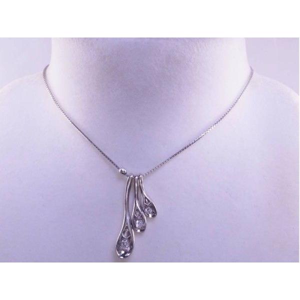 新品同様 ダイヤ0.27ct 0.16ct 0.09ct ペンダント プラチナ ベネチアン 