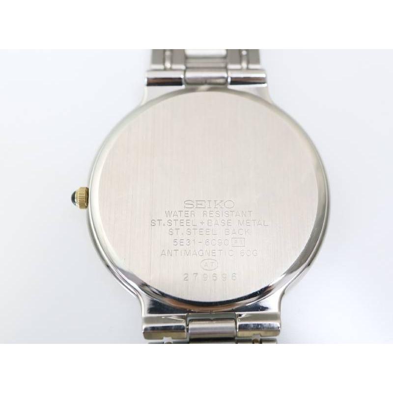 SEIKO（セイコー） 美品 ドルチェ 5E31-6C90 クオーツ メンズウォッチ
