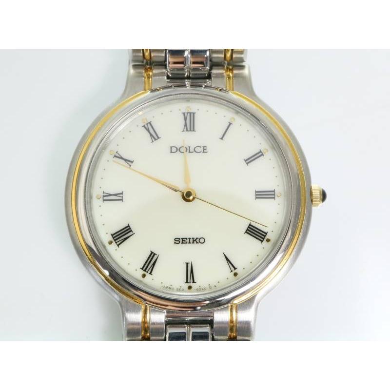 SEIKO（セイコー） 美品 ドルチェ 5E31-6C90 クオーツ メンズウォッチ