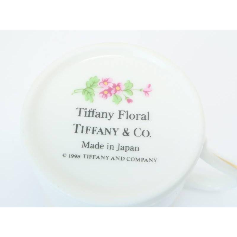 TIFFANY&Co.（ティファニー） デミタスカップ フローラル ペア カップ