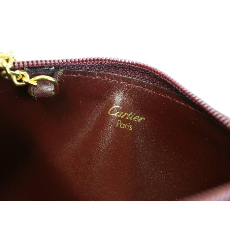 Cartier（カルティエ） 美品 コインケース キーリング付 マストドゥ