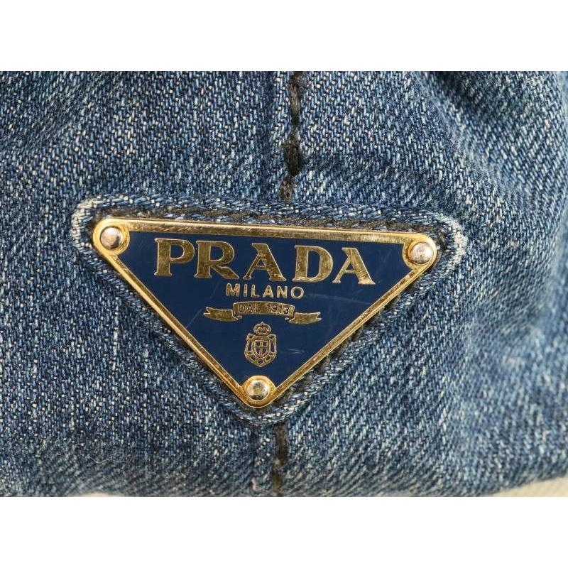 PRADA（プラダ） カナパ デニム トート バック Mサイズ B1877B カラー