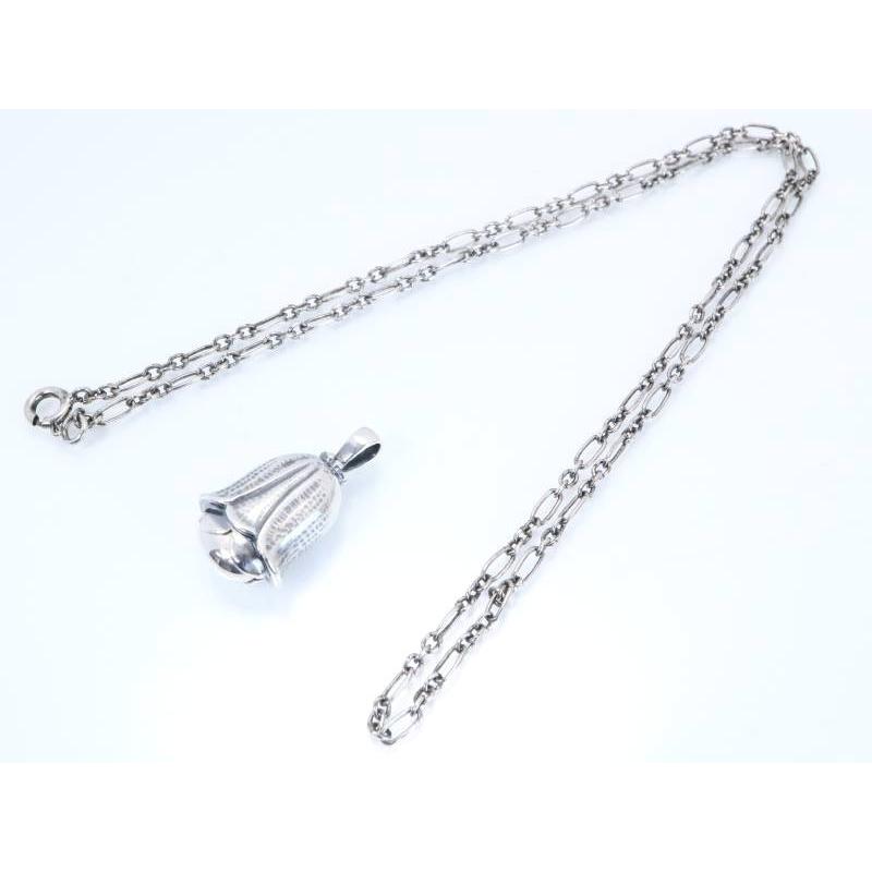Georg Jensen（ジョージ ジェンセン） 美品 ブルーベル ネックレス SV