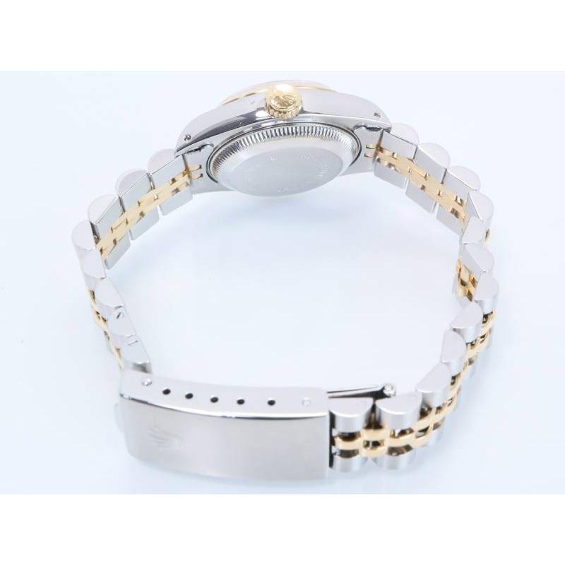 ロレックス デイトジャスト 69173G レディース 時計 E番 AT 10P ダイヤ YG/SSコンビ OH ミガキ済