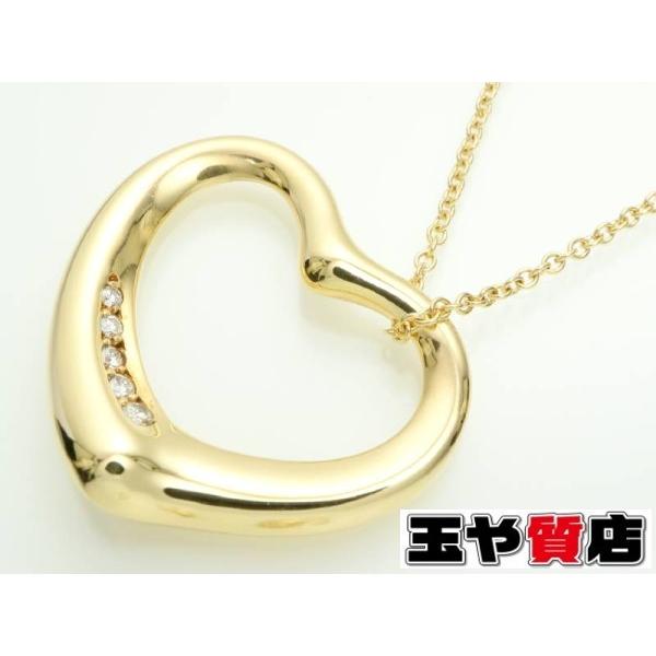 TIFFANY&Co.（ティファニー） 新品同様 オープンハート ダイヤ 5P