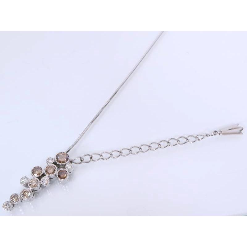 POLA（ポーラ） ダイヤ0.16ct ブラウンダイヤ0.72ct ぶどう モチーフ 