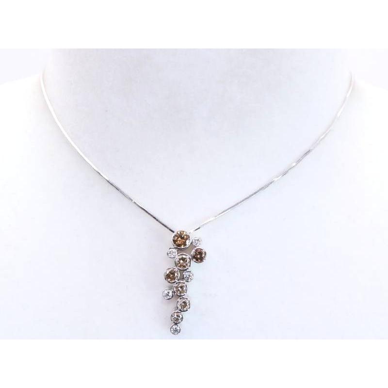 POLA（ポーラ） ダイヤ0.16ct ブラウンダイヤ0.72ct ぶどう モチーフ 