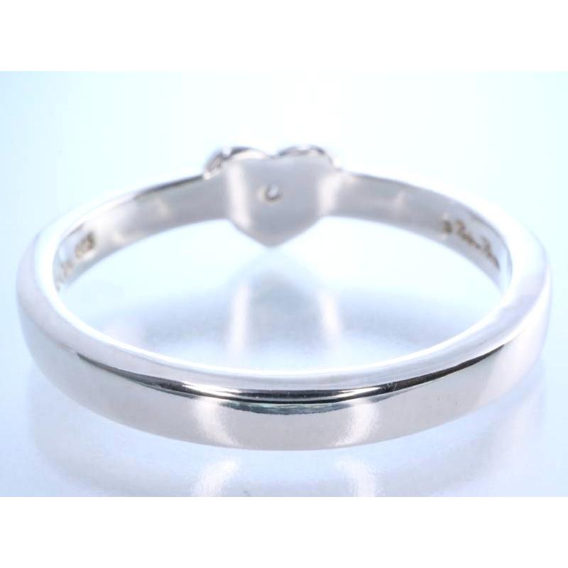Tiffany 1Pダイヤ シルバーリング 9.5号 TIFFANY&Co.（ティファニー） ダイヤ 1P ハート SV リング 9号