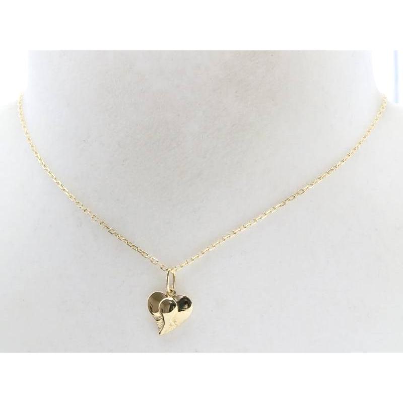 MIKIMOTO（ミキモト） 象 ペンダント リバーシブル ネックレス K18YG 