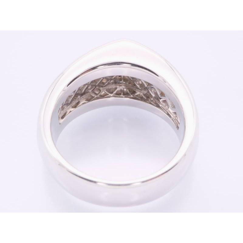 ピキョッティ PICCHIOTTI ダイヤ0.55ct 格子 リング 12号 K18WG