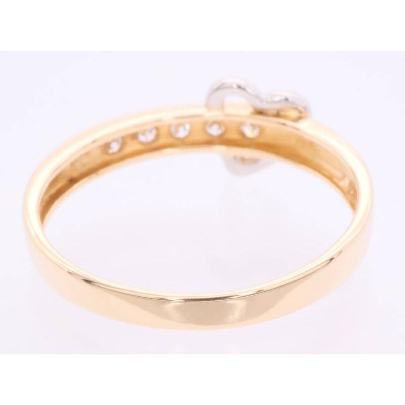 STAR JEWELRY（スタージュエリー） ダイヤ0.068ct ハートリング 8.5号