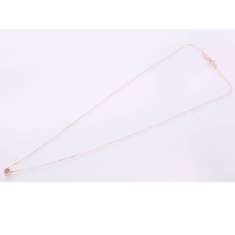 ストーンヘンジ STONE HENgE ルビー ダイヤ リバーシブル ペンダント