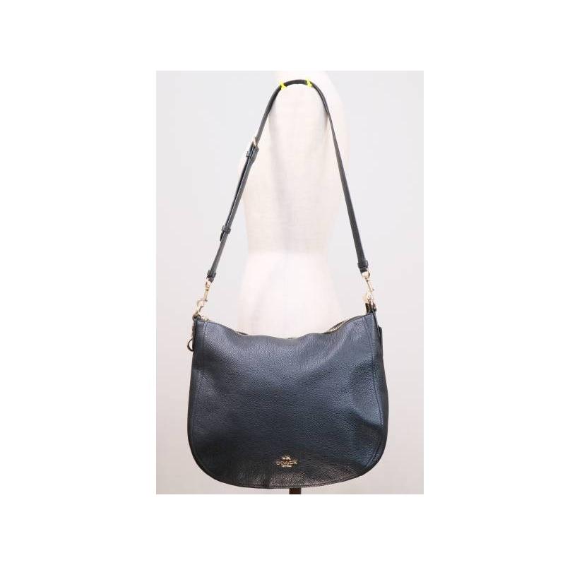 良品 COACH ビジネスバッグ レザー ブラック オールドコーチ 2way COACH（コーチ） レザー 2way バック 黒 H1680-58036 : 親切な 玉や