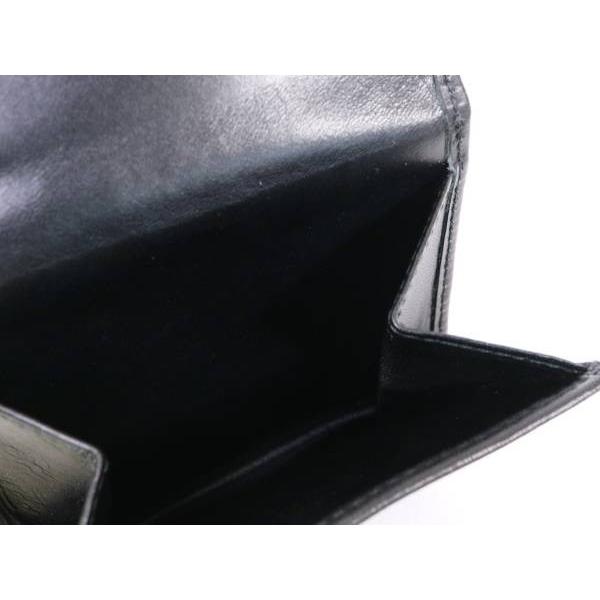 LOEWE（ロエベ） 美品 ダブルホック財布 レザー 牛革 型120.50.523