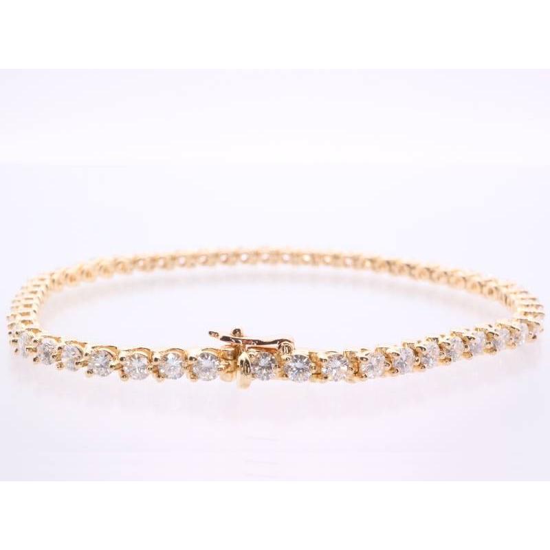 Cartier（カルティエ） ブレスレット テニスブレス フルダイヤ K18 YG