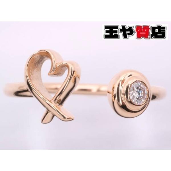 TIFFANY&Co.（ティファニー） リング 9号 ダイヤ1P ラビングハート
