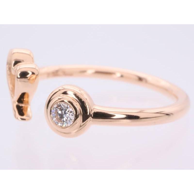 TIFFANY&Co.（ティファニー） リング 9号 ダイヤ1P ラビングハート