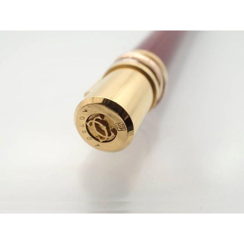 Cartier（カルティエ） ボールペン トリニティ 太さ M中字 黒インク 替
