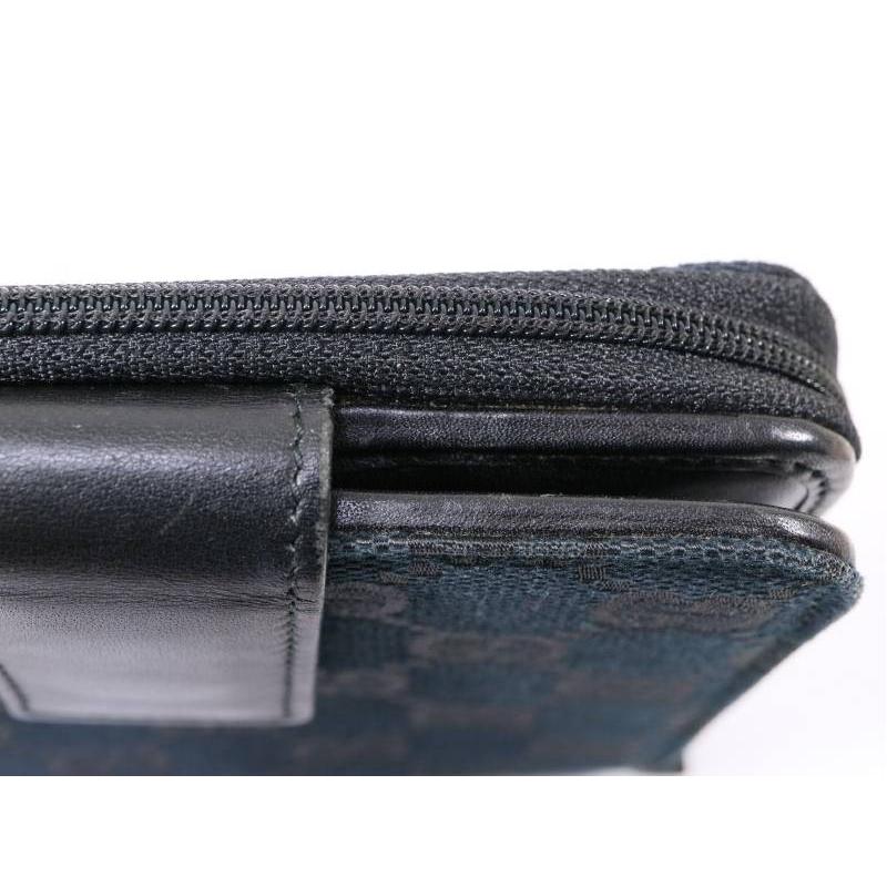 GUCCI（グッチ） 財布 GG柄 二つ折り ラウンドファスナー 035.4463