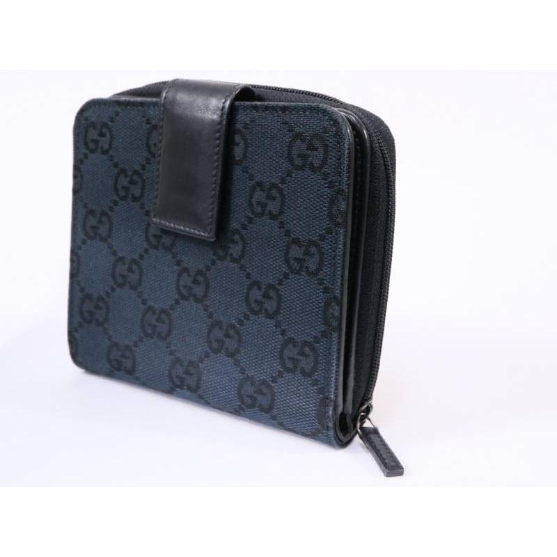 GUCCI（グッチ） 財布 GG柄 二つ折り ラウンドファスナー 035.4463