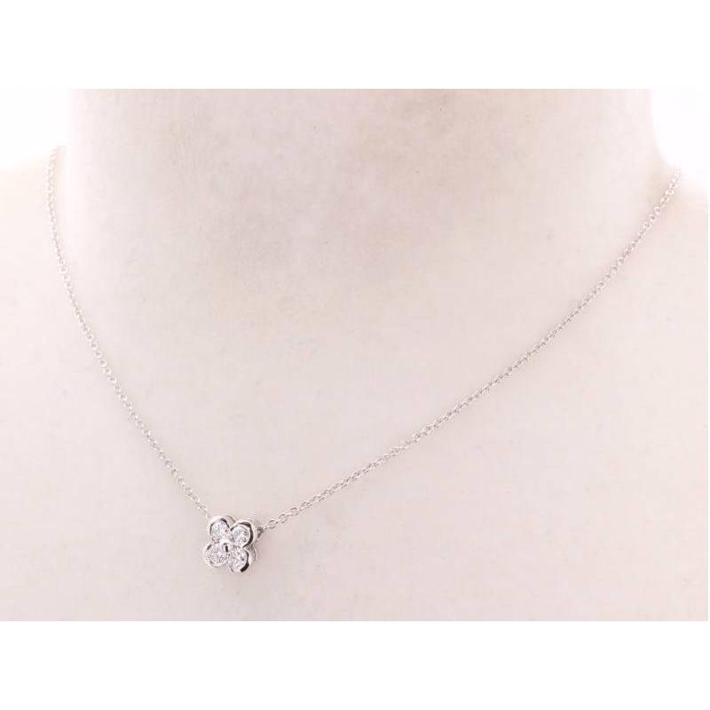 TIFFANY&Co. ティファニー ダイヤ 4P ベゼル セット ネックレス TIFFANY&Co. ティファニー ダイヤ 4P ベゼル セット ネックレス
