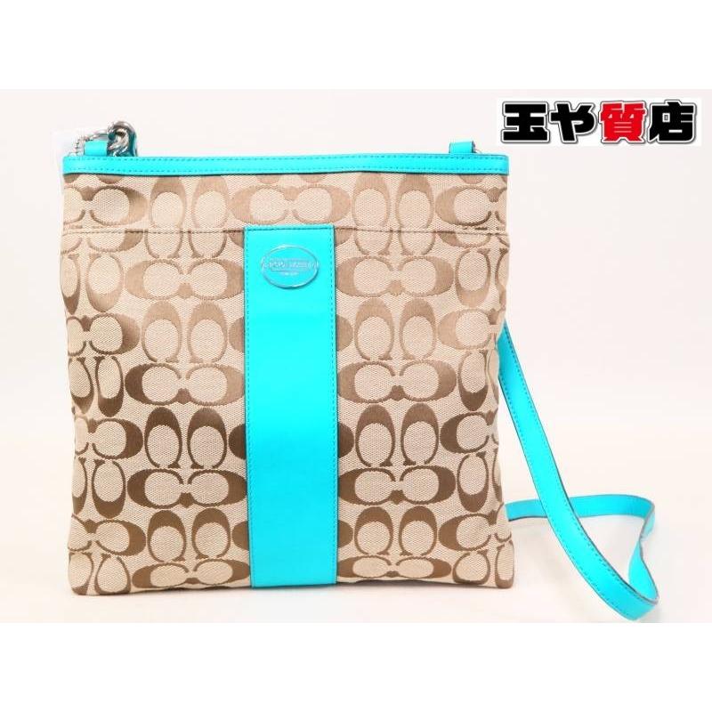 【お値下げ】COACH　コーチ　シグネチャー　ショルダーバッグ COACH（コーチ） ショルダーバッグ 48446 レガシー シグネチャーラージ