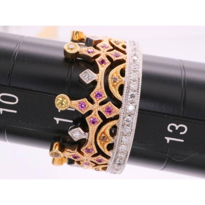 ドクターコパ リング 12号 Dr.Copa 冠 クラウン ダイヤ0.26ct カラー