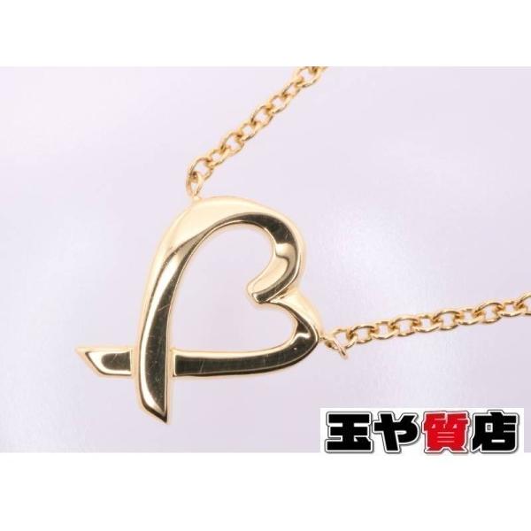 超歓迎された 750 ラビングハート ネックレス ティファニー Tiffanyのラビングハートが人目を引くネックレス K18yg 新品同様 パロマピカソ イエローゴールド メンズアクセサリー Affaires Sociales Gouv Cg
