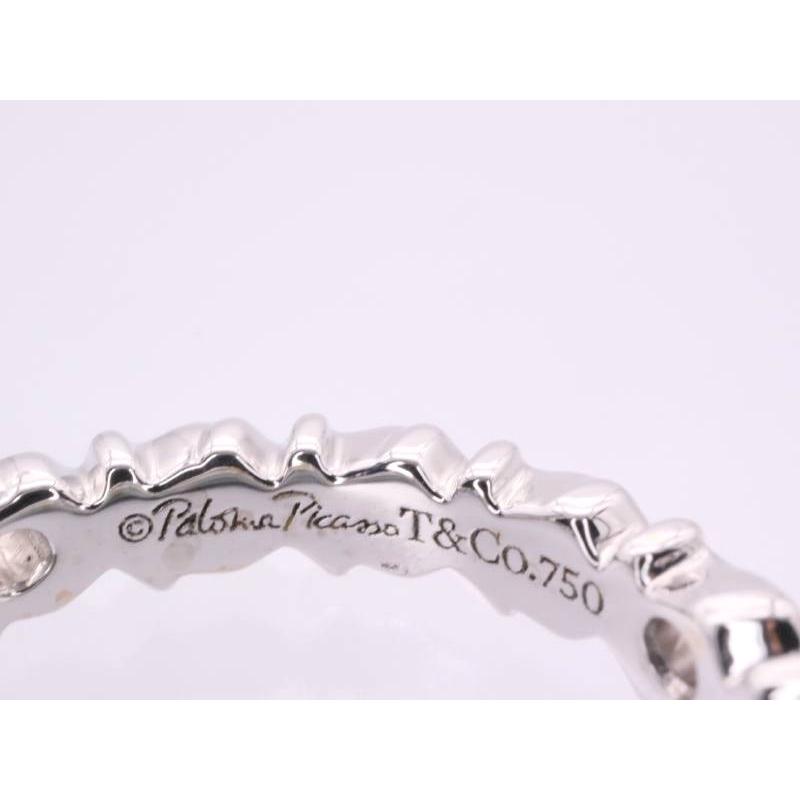 TIFFANY&Co.（ティファニー） 美品 リング 9号 ラブ&キス ダイヤ 3P