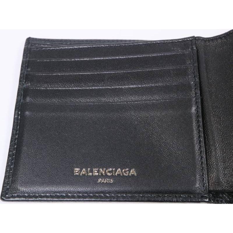 BALENCIAGA(バレンシアガ) 札入れ - 286089 ダークブラウン レザー BALENCIAGA - BALENCIAGA(バレンシアガ) 札入れ - 286089 ダーク