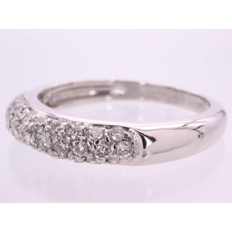STAR JEWELRY（スタージュエリー） パヴェダイヤ0.4ct ハーフ