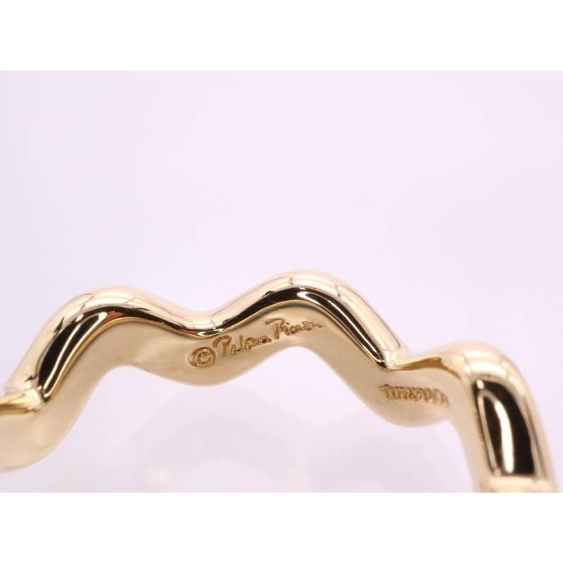 TIFFANY&Co. ティファニー 美品 ジグザグ リング 10号 750 K18YG TIFFANY&Co. ティファニー 美品 ジグザグ リング 10号 750 K18YG