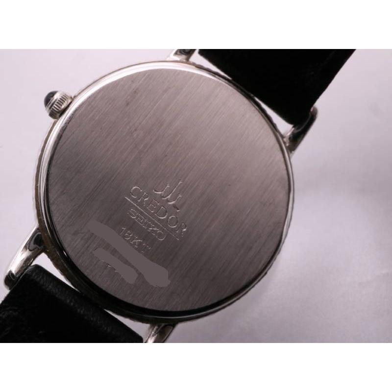 【新品ベルト】625 セイコー クレドール レディース ラウンド クォーツ SEIKO セイコー クレドール クオーツ式 純正レザーベルトの買取実績