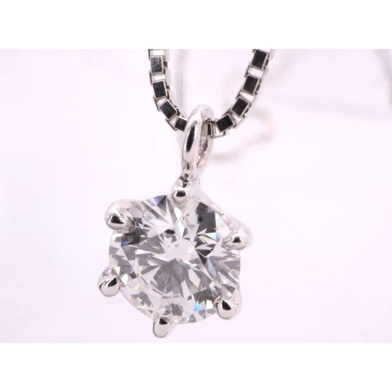 ダイヤ0.407ct 美品 ベネチアン ネックレス pt850 pt900 プラチナ 