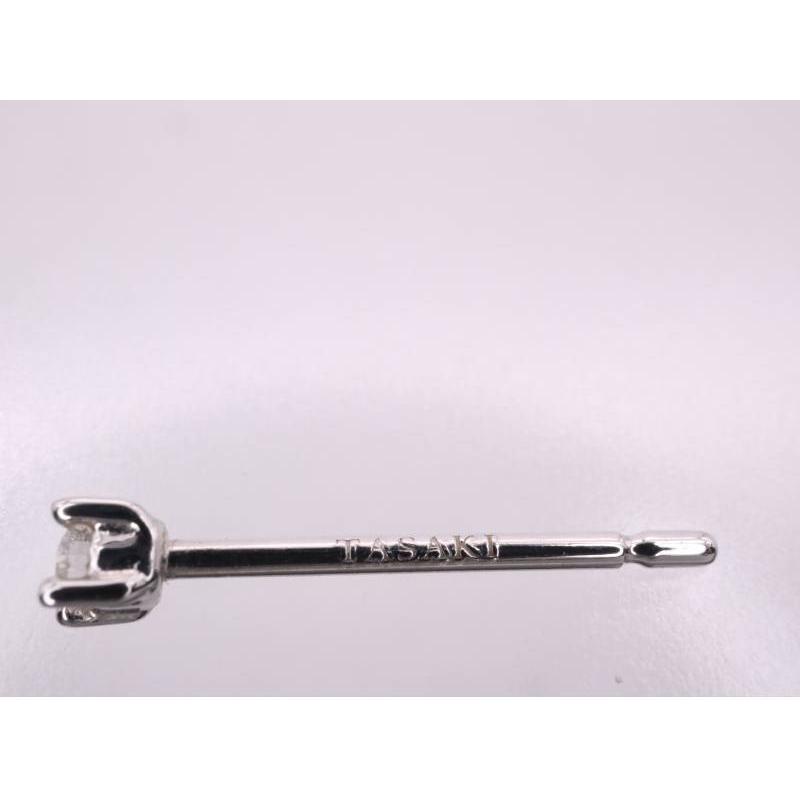 TASAKI タサキ 美品 田崎真珠 パール6.8ミリ ダイヤ0.01ctx2 TASAKI タサキ 美品 田崎真珠 パール6.8ミリ ダイヤ0.01ctx2