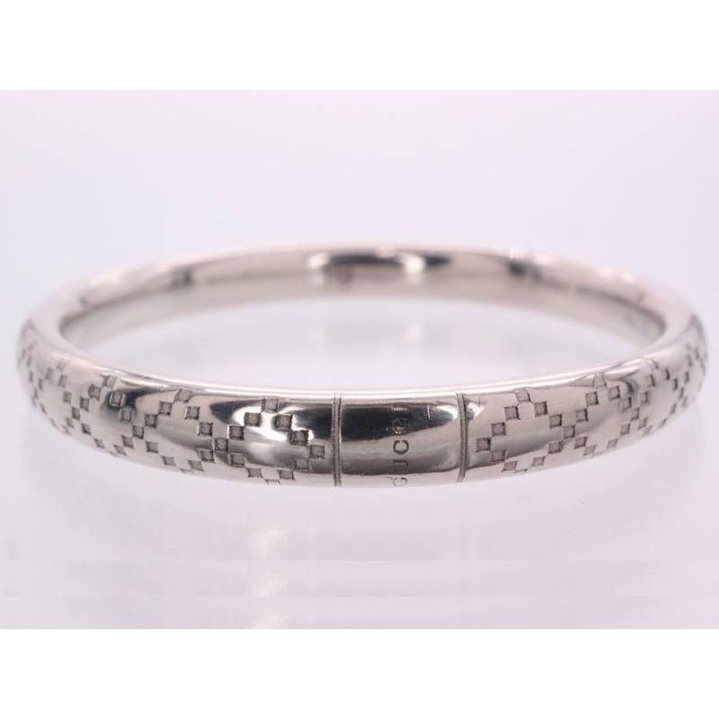 GUCCI グッチ 美品 ディアマンティシマ リング 18号 Au750 K18WG 