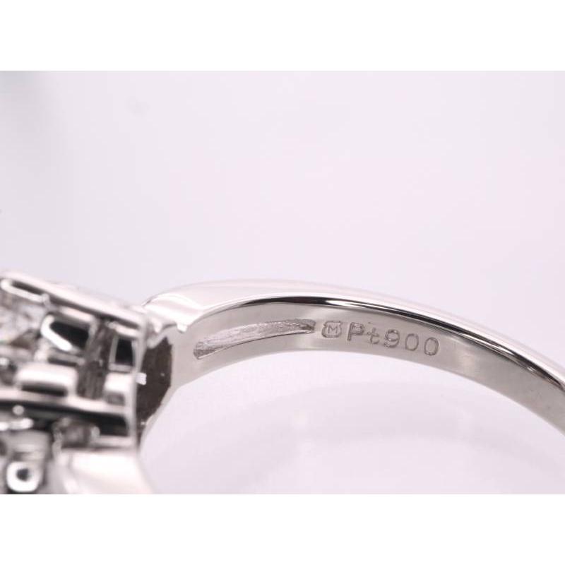 MIKIMOTO（ミキモト） 新品同様 ダイヤ0.34ct フラワー デザイン