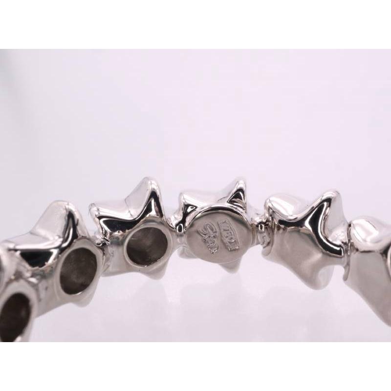 スタージュエリー スター リング 14号 750 K18WG ホワイトゴールド STAR JEWELRY（スタージュエリー） スター リング 12号 750 K18WG