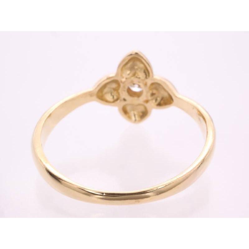 Christian Dior ディオール 美品 DIOR ダイヤ 1P フラワー Christian Dior ディオール 美品 DIOR ダイヤ 1P フラワー