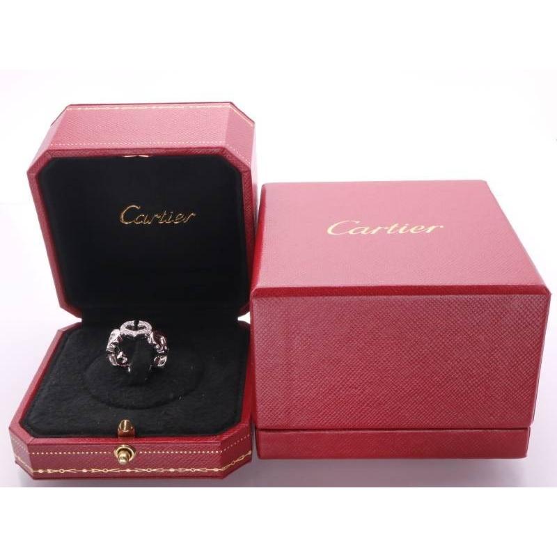 Cartier（カルティエ） 新品同様 Cartier Cハート ダイヤ リング 7号