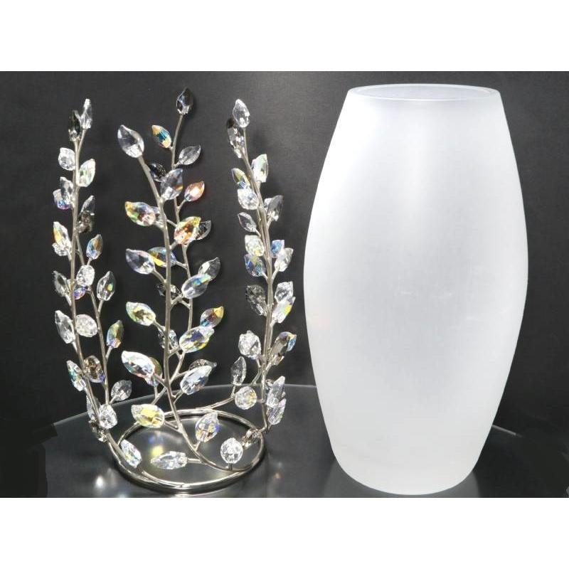 SWAROVSKI スワロフスキーSwarovski フラワーベース 花瓶 置物 SWAROVSKI スワロフスキーSwarovski フラワーベース 花瓶 置物