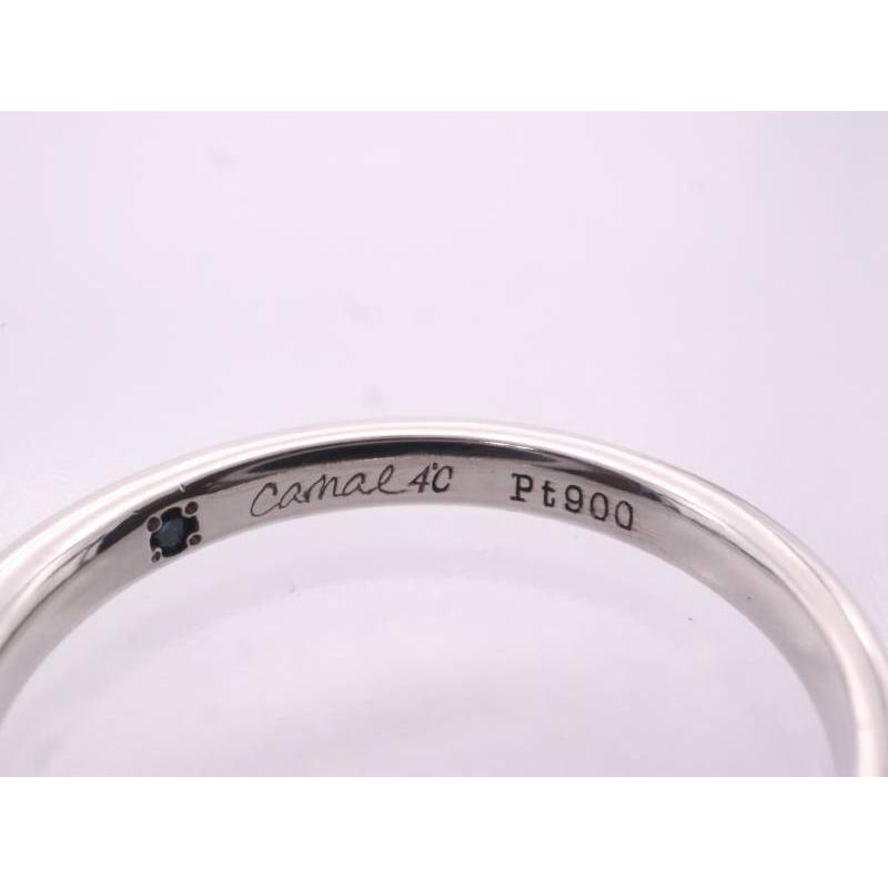 Canal4℃（カナルヨンドシー） カナル4℃ 美品 ダイヤ1P マリッジ リング