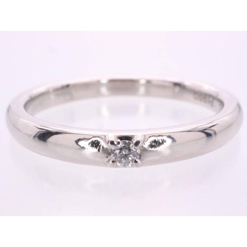 Canal4℃（カナルヨンドシー） カナル4℃ 美品 ダイヤ1P マリッジ リング