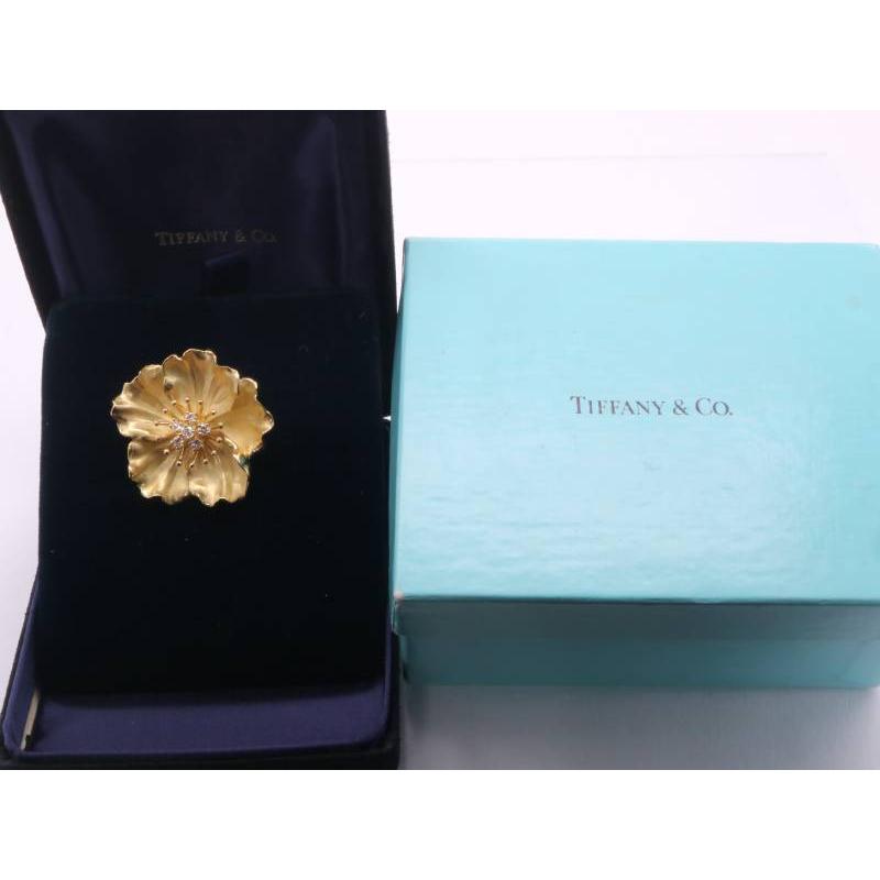 TIFFANY&Co. ティファニー 美品 ダイヤ 6P ハナミズキ TIFFANY&Co. ティファニー 美品 ダイヤ 6P ハナミズキ