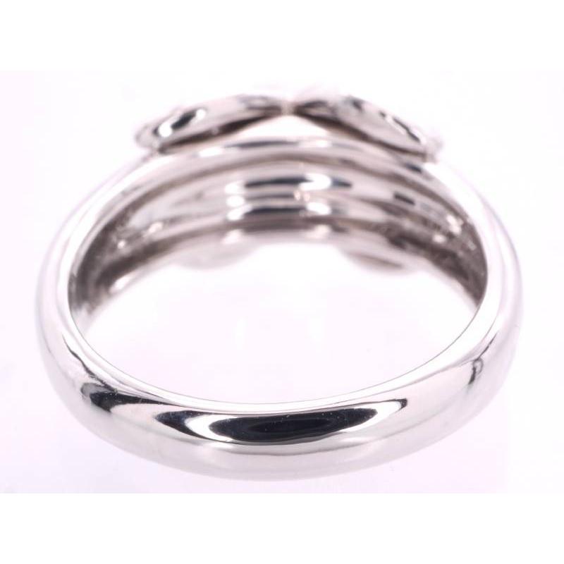 TIFFANY&Co.（ティファニー） 美品 ダイヤ シグネチャー リング 7号強