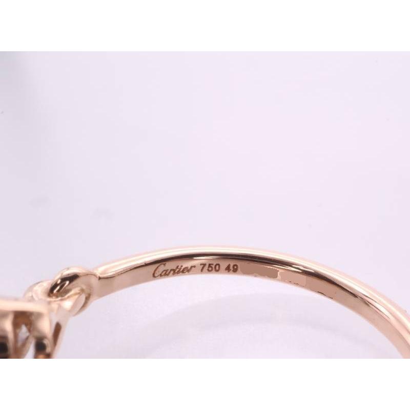 Cartier（カルティエ） 新品同様 ダイヤ ヒンドゥ リング 9号 750